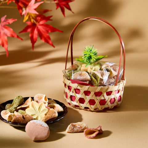 Autumn Japanese Confectionery Basket