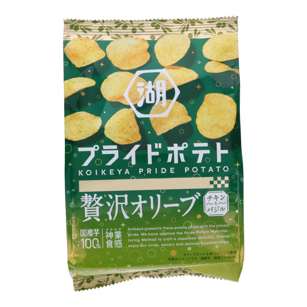 Koikeya Pride Potato Chips Luxury Olive