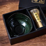 Hagi Irabo-Glaze Matcha Bowl Set