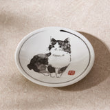 Neko Ukiyo-e Plate Set (3 Plates)
