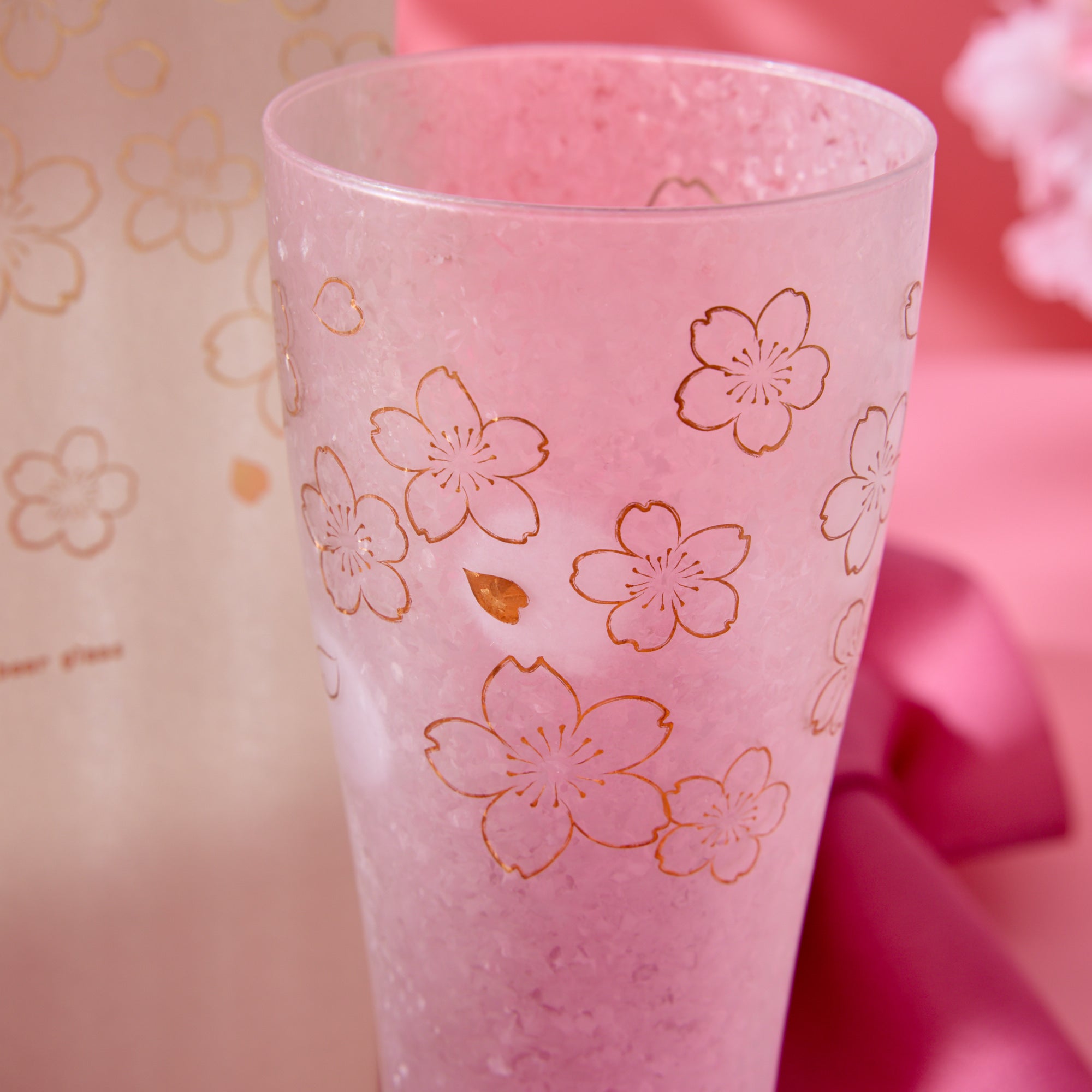 Premium Ishizuka Sakura Beer Glass