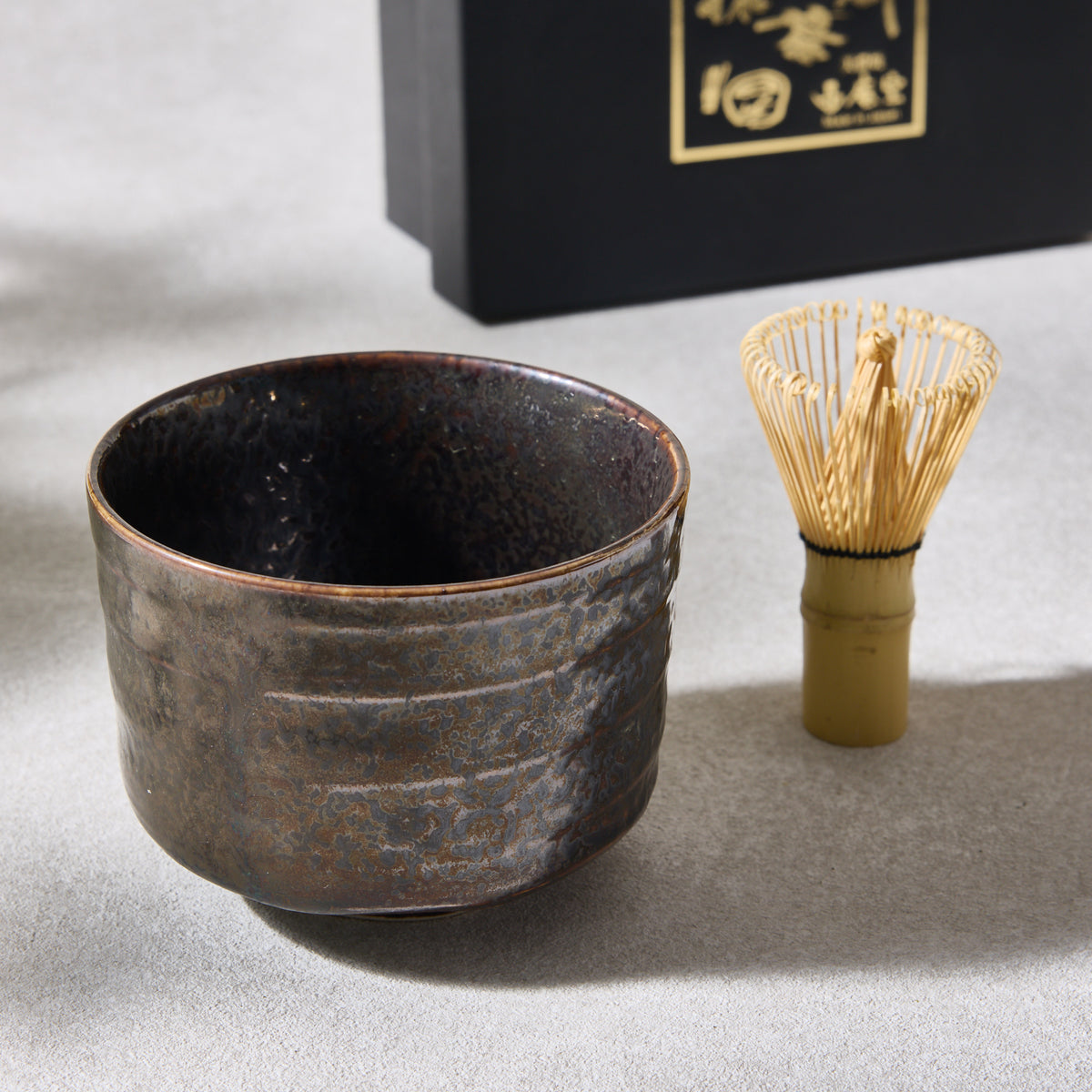 Kujaku Matcha Bowl & Mini Whisk Set