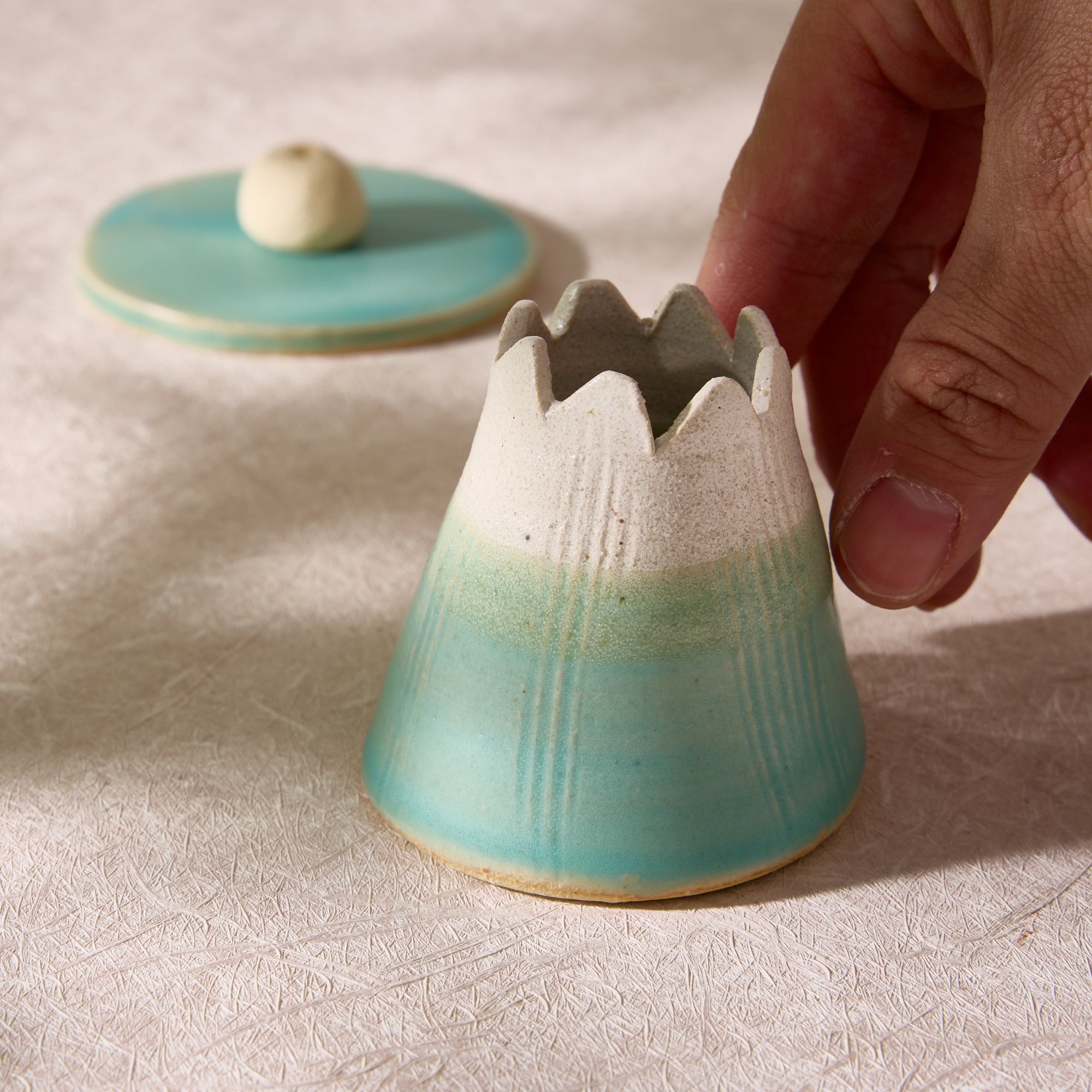 Mt. Fuji Incense Holder
