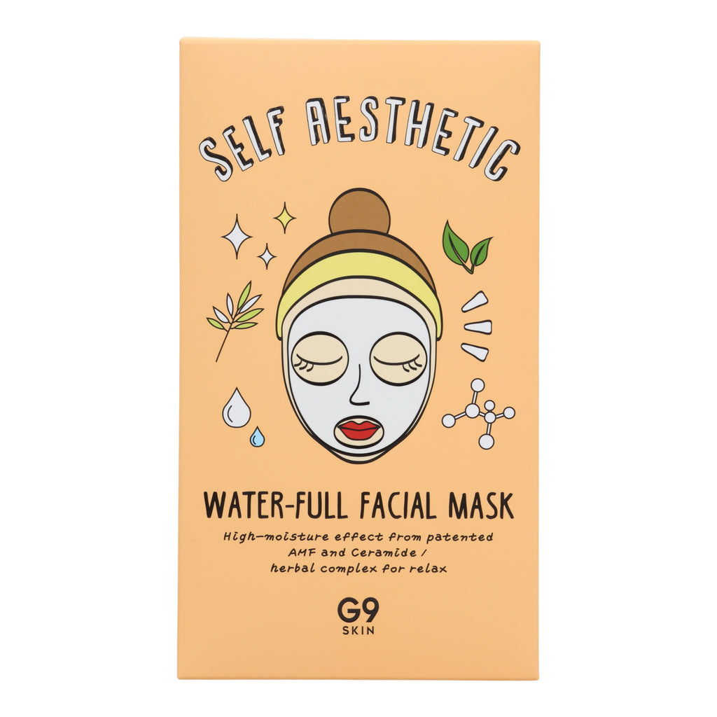 G9skin Self aesthetic Water-full facial mask(5pcs)