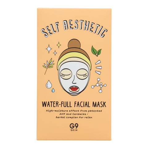 G9skin Self aesthetic Water-full facial mask(5pcs)