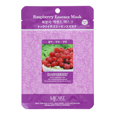 MJCARE Essence Raspberry Sheet Mask