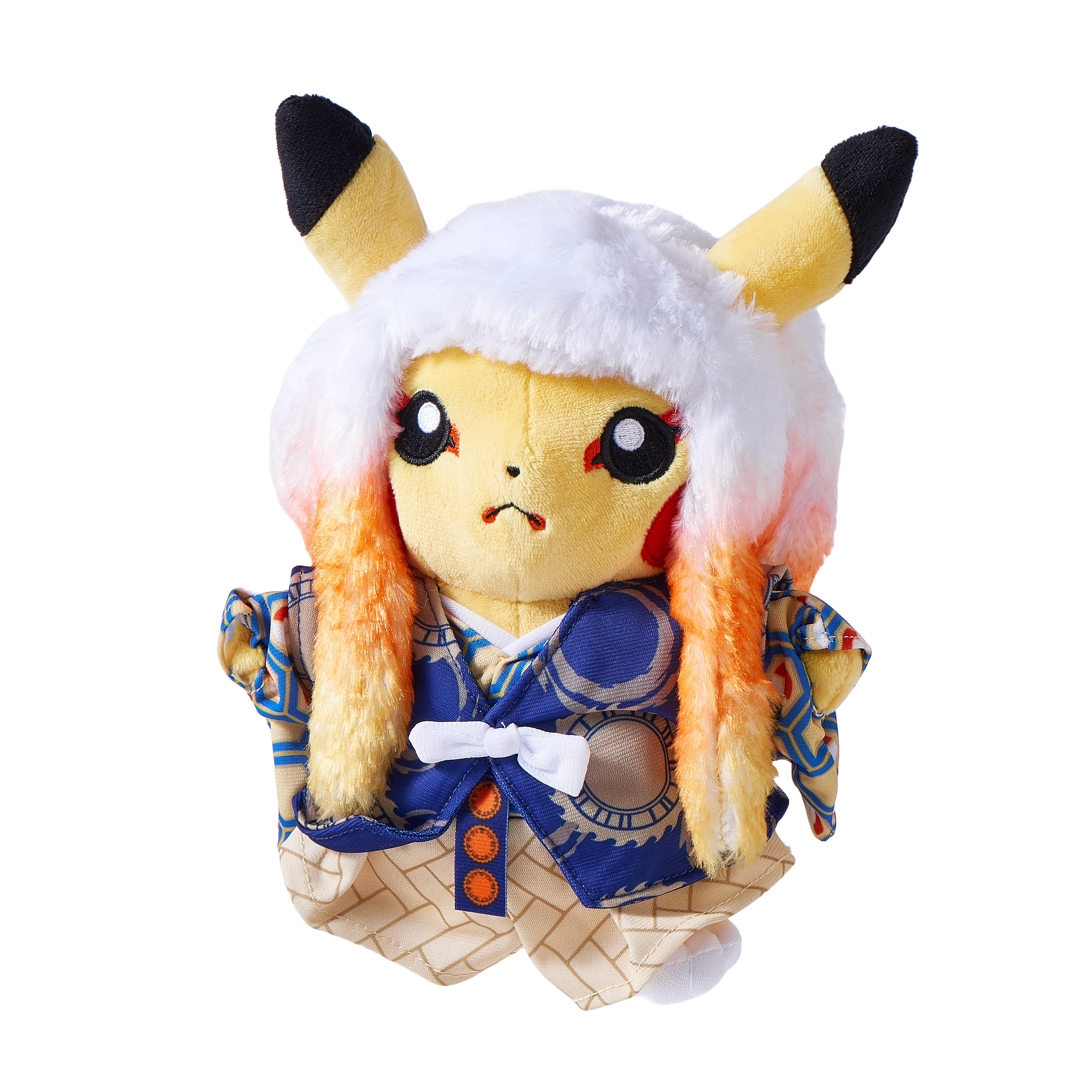 Pokemon Kabuki Pikachu Plushie
