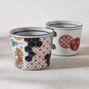 Imari Ware Pair Teacup