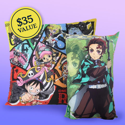 Large Anime Cushion Lucky Draw - Male Character