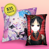 Large Anime Cushion Lucky Draw - Female Character