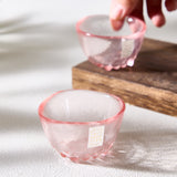 Pink Daruma Sake Glass Cup