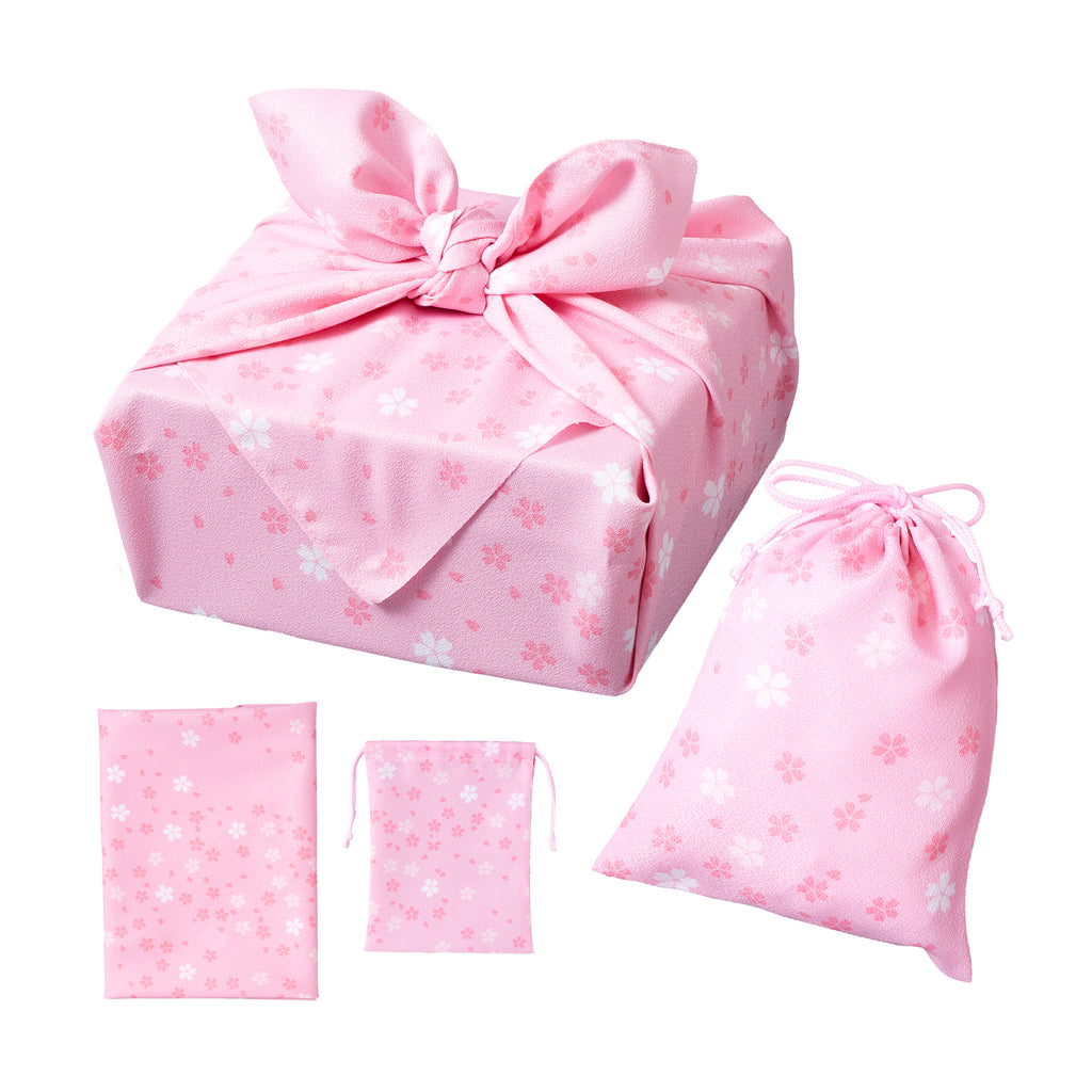 Furoshiki & Pouch Set (Small Sakura)