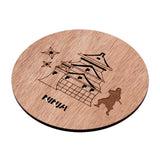 Wooden Ninja Coaster