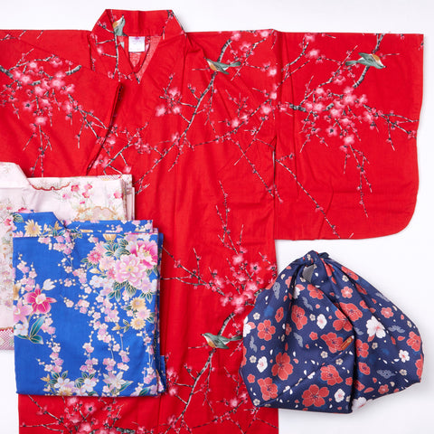 Kimono & Traditional Bag Bundle