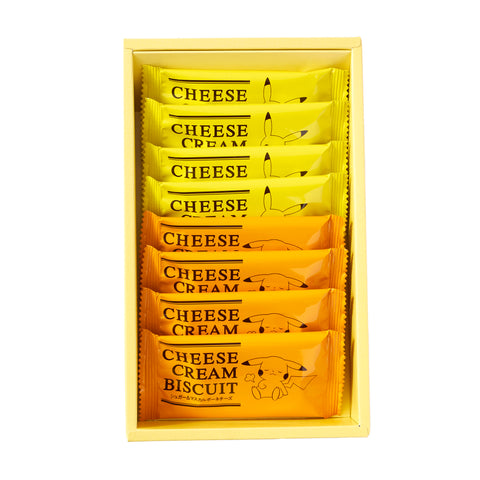 Pikachu Cheese Cream Biscuits