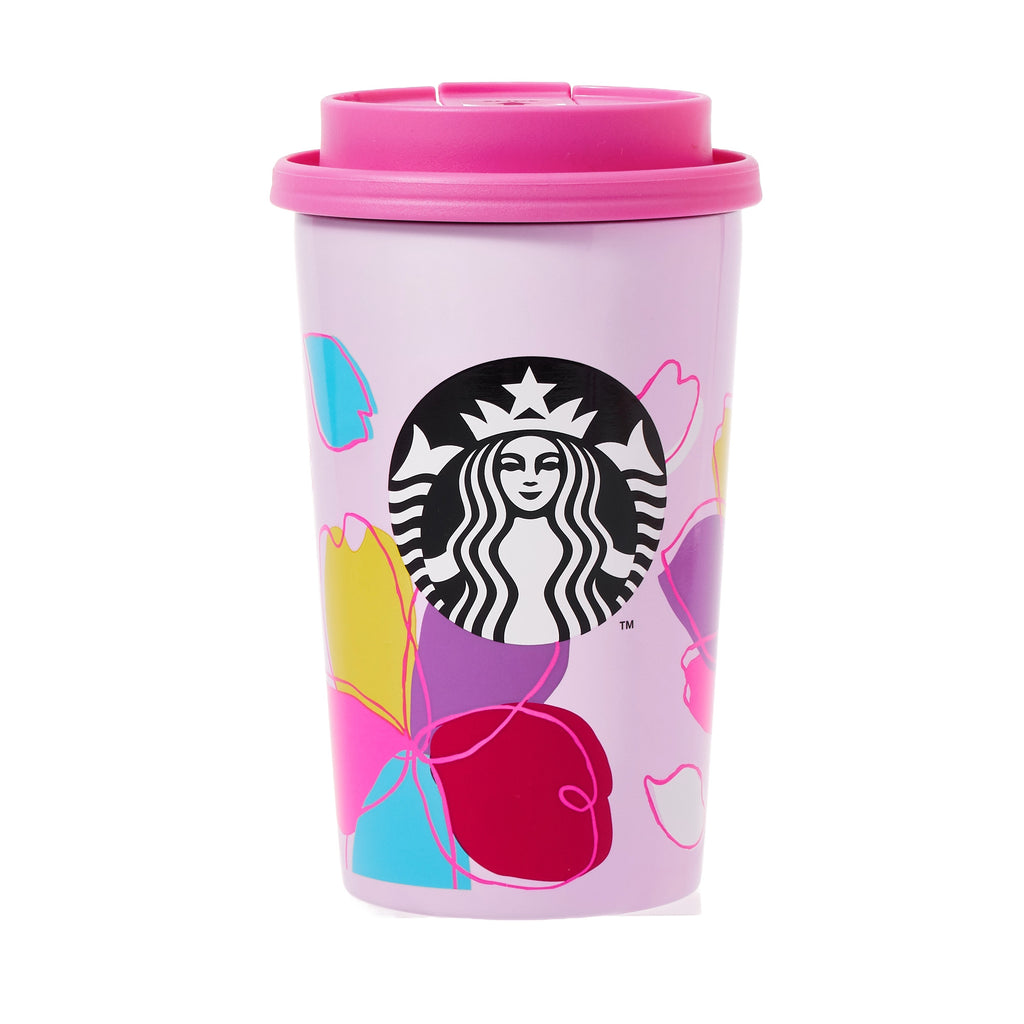 Starbucks Sakura 2024 Stainless Steel On-The-Go Petal Tumbler 355ml