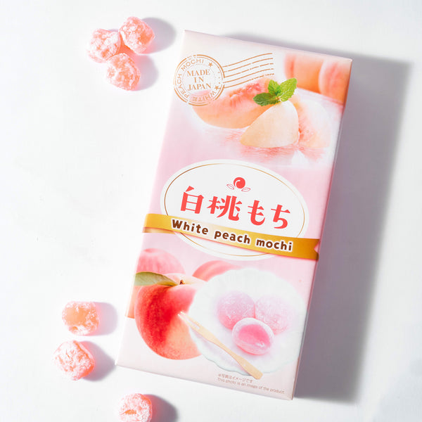 White Peach Mochi (18 pieces) – Japan Haul