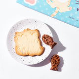 Cat-Shaped Cookies & Fish-shaped Crunch Treats