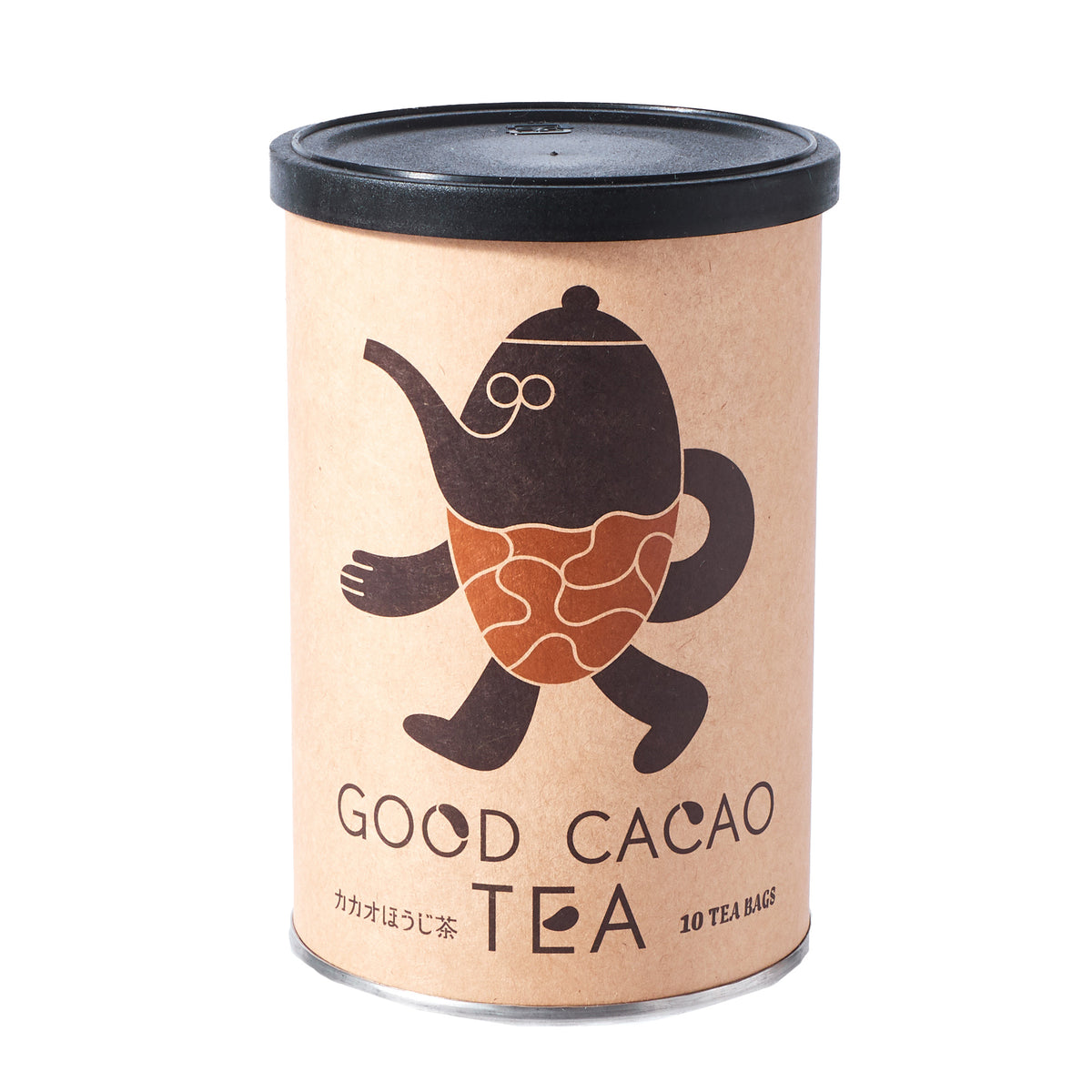Cacao Houjicha Tea Can (10 Bags)