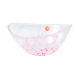 Sakura Glass Small Oval Bowl