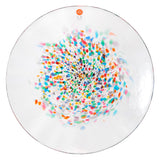 Japanese Handmade Colorful Glass Serving Plate