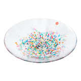 Japanese Handmade Colorful Glass Serving Plate