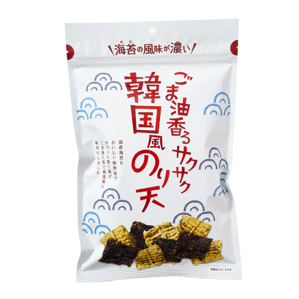 Korean-Style Sesame Oil Seaweed Chips