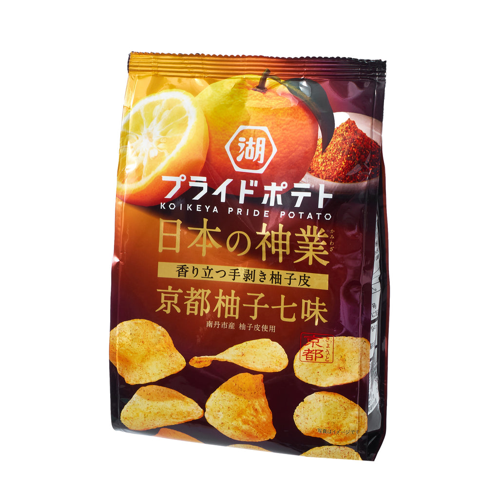 Koikeya Pride Potato Chips Yuzu Shichimi