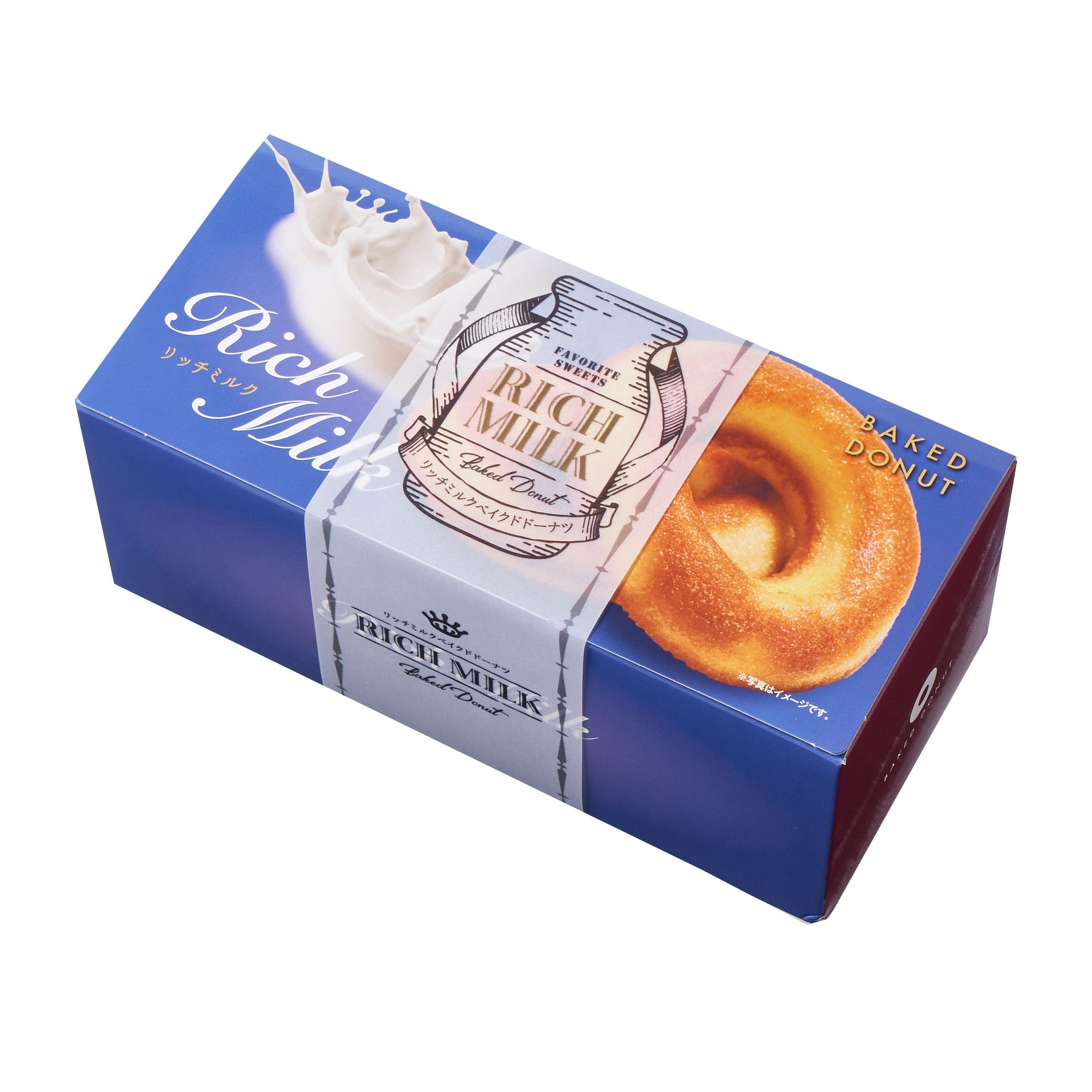 Rich Milk Baked Donuts (6 pieces)