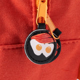 Calcifer Die-Cut Sweatshirt Material Bag