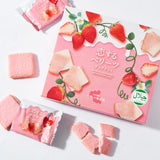 Strawberry Langue de Chat Cookies (10 pieces)