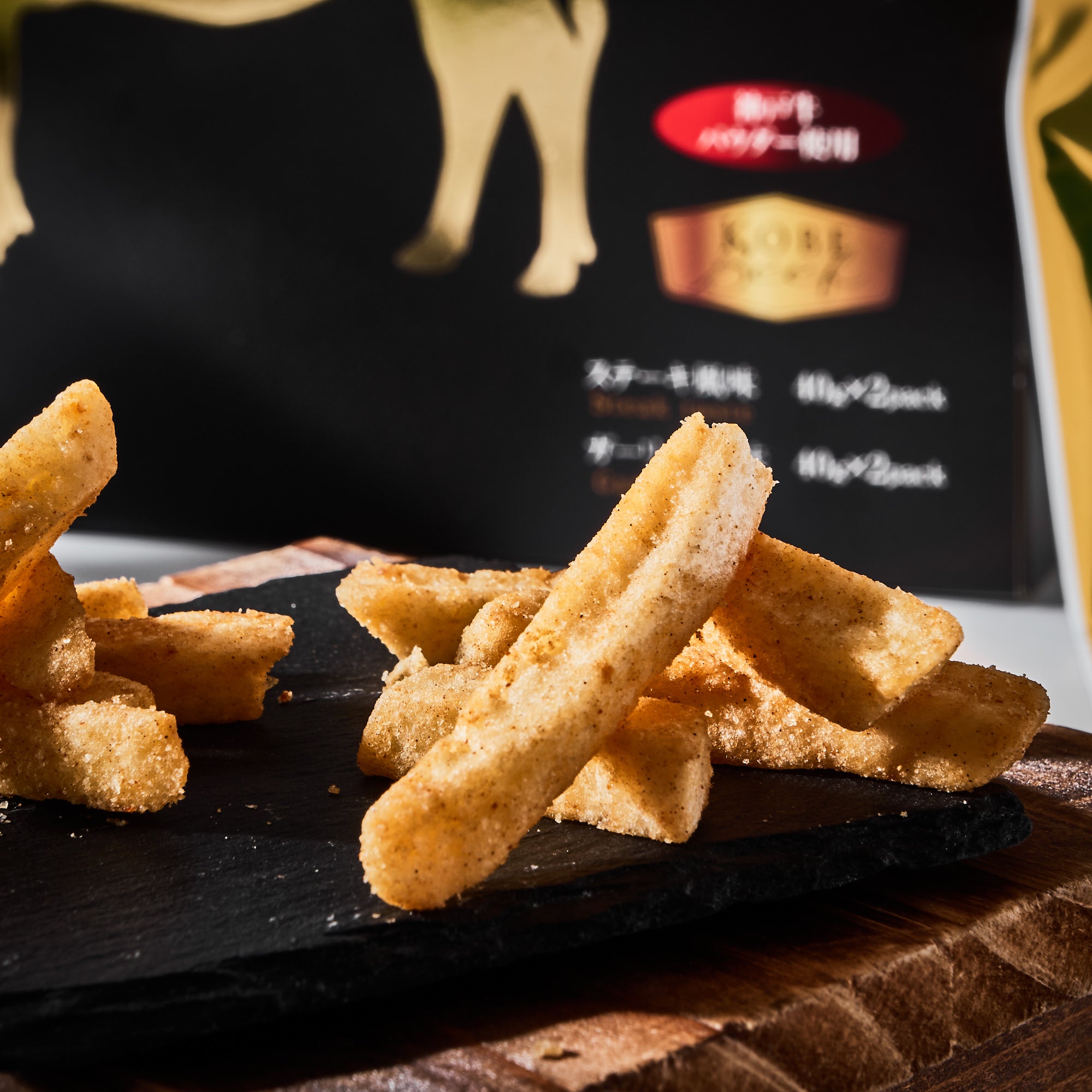 Kobe BBQ & Garlic Potato Sticks (4 pieces)