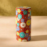 Kutani Ware Sake Set (Flowers)