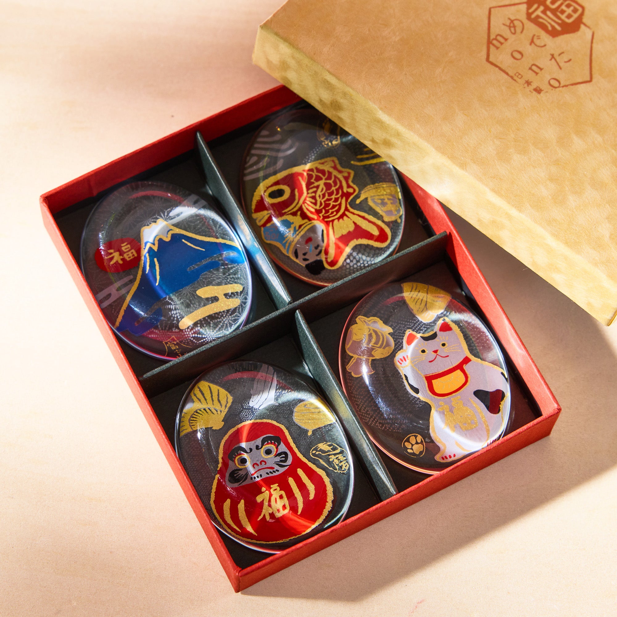 New Year's Chopstick Rest Set (set of 4)