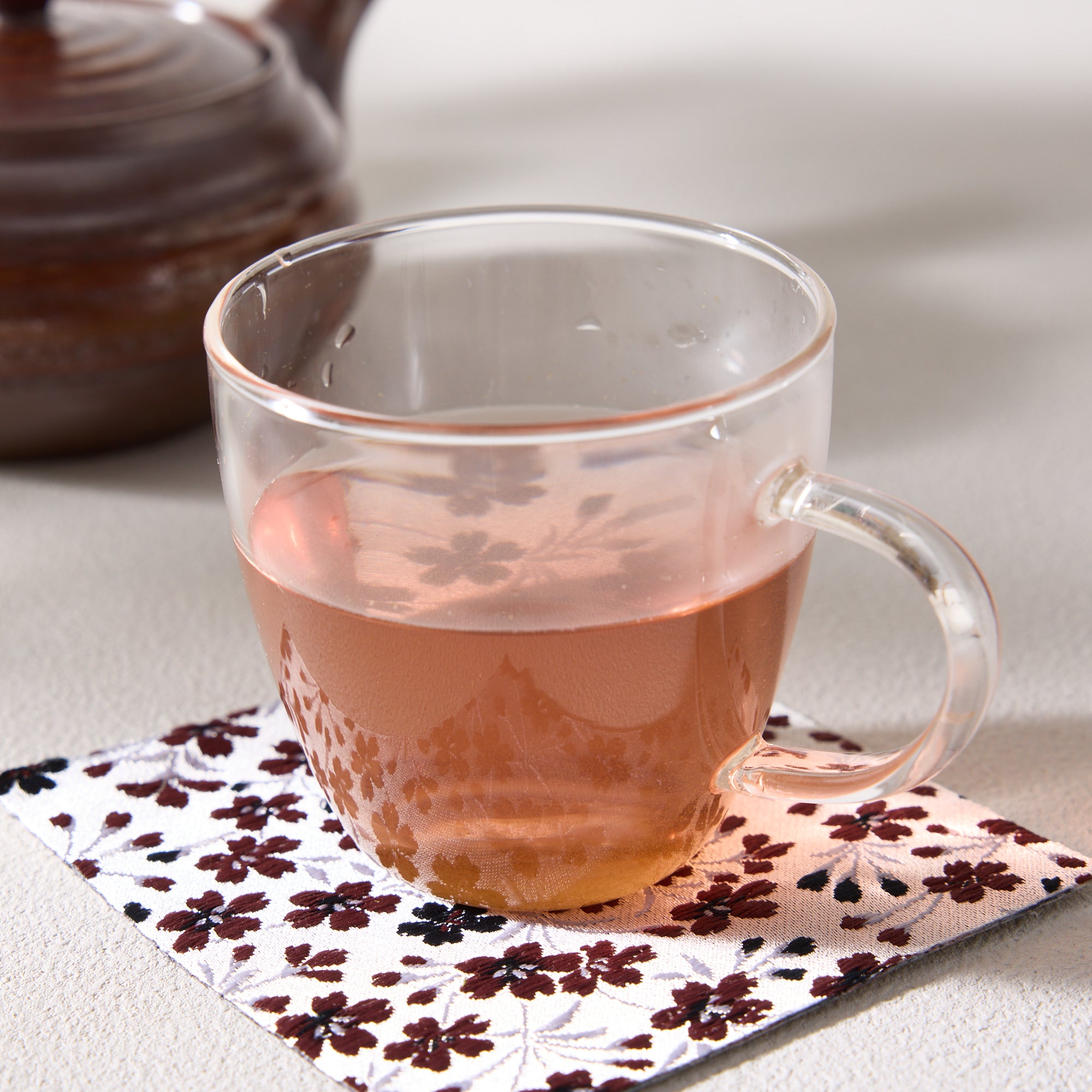 こ柚子✡️(tama) Sakuraco x Maruyama Seicha Peach Hibiscus Tea (10 tea bags