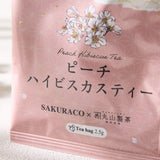 Sakuraco x Maruyama Seicha Peach Hibiscus Tea (10 tea bags)