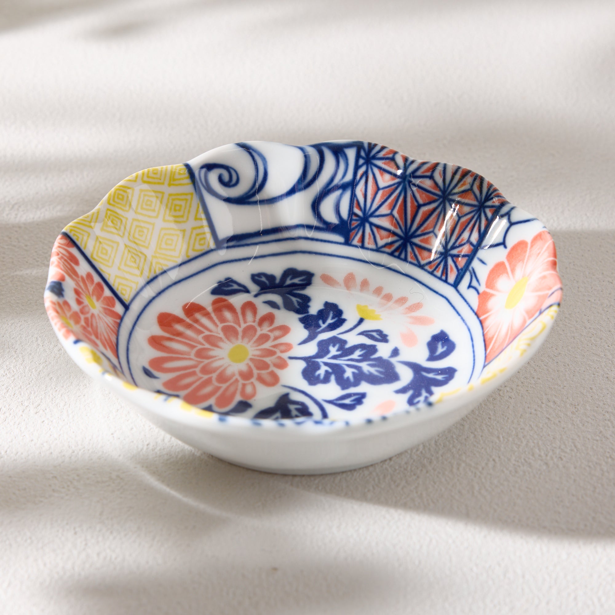 Brocade Flower Dish