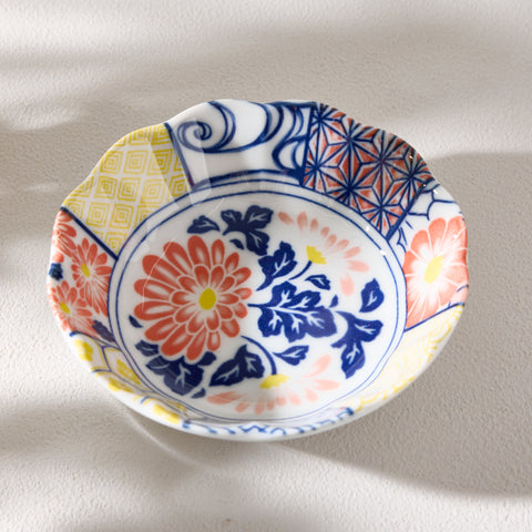 Brocade Flower Dish