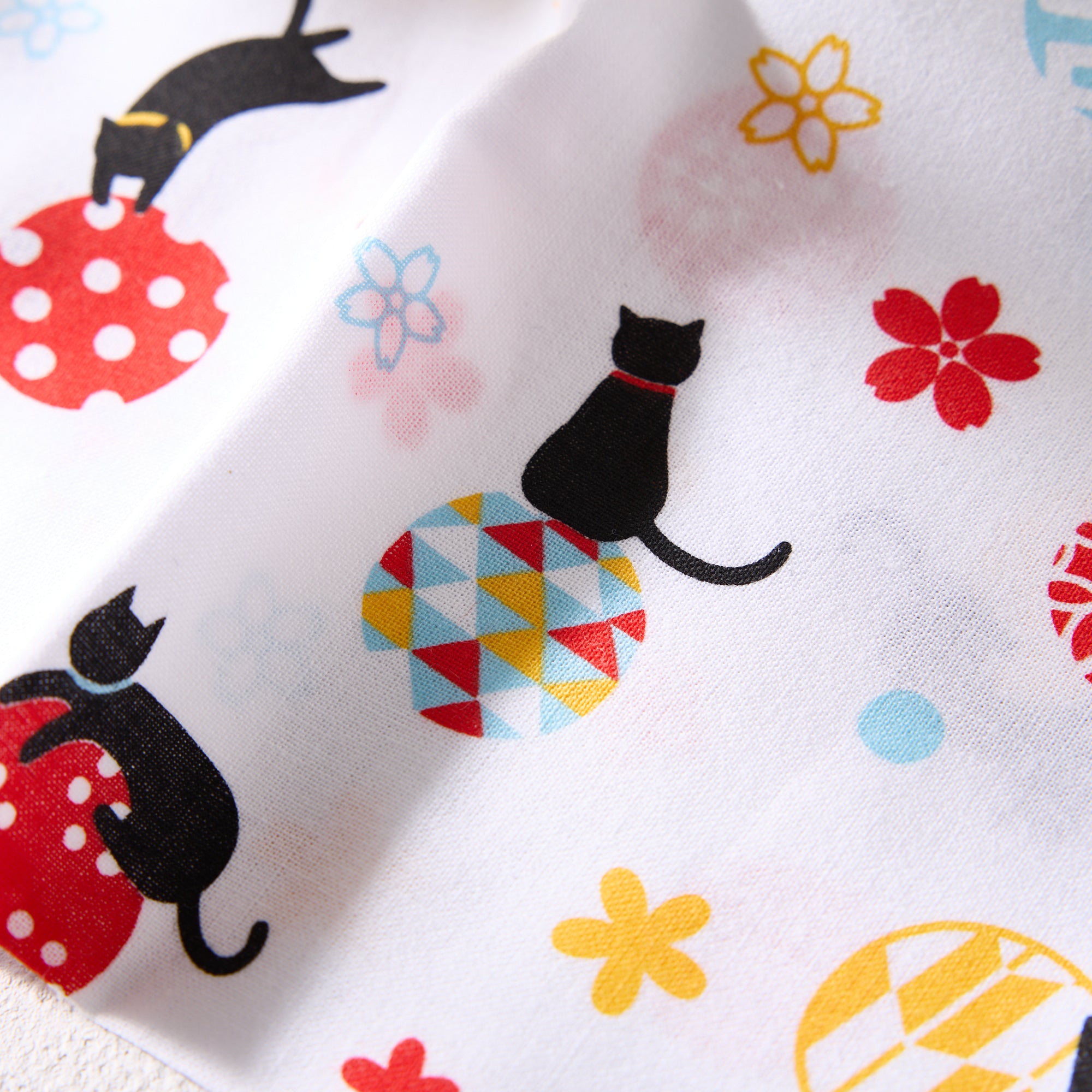 Tenugui Towel (Cat Design)