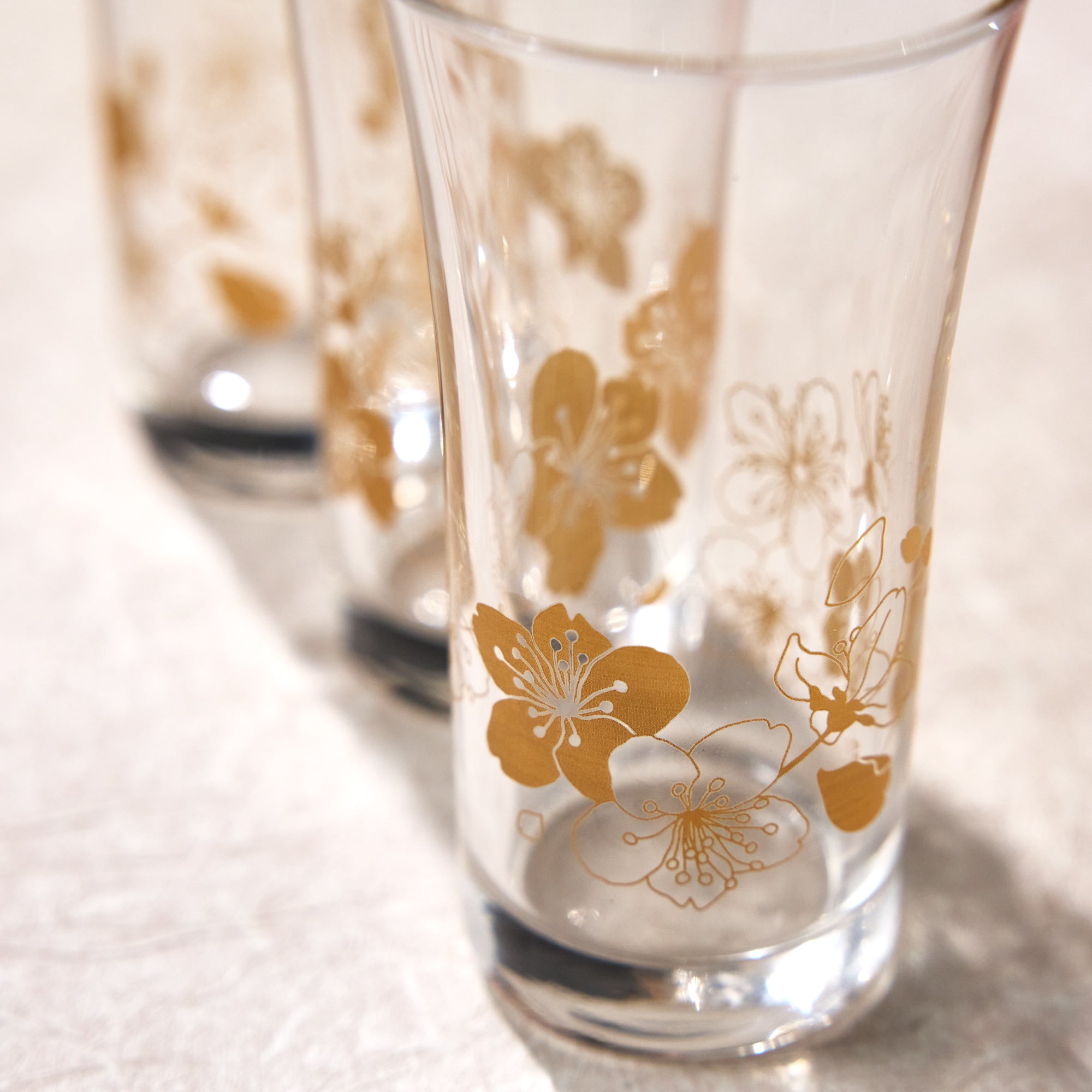 Sakura Sake Glass