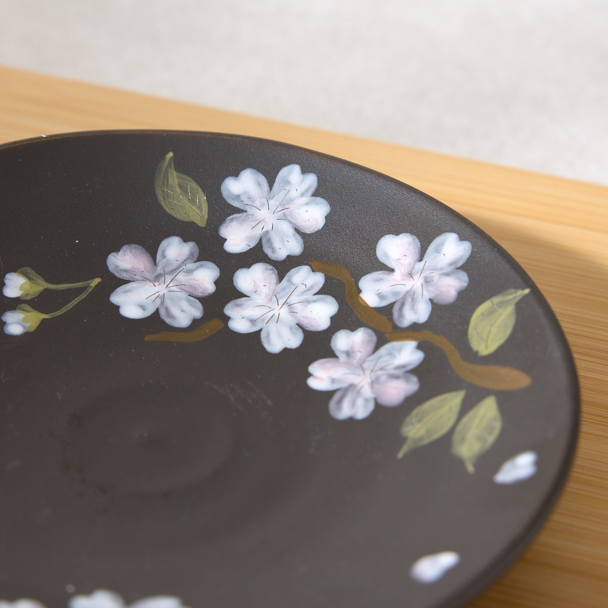 Hand-drawn Sakura Wagashi Plate