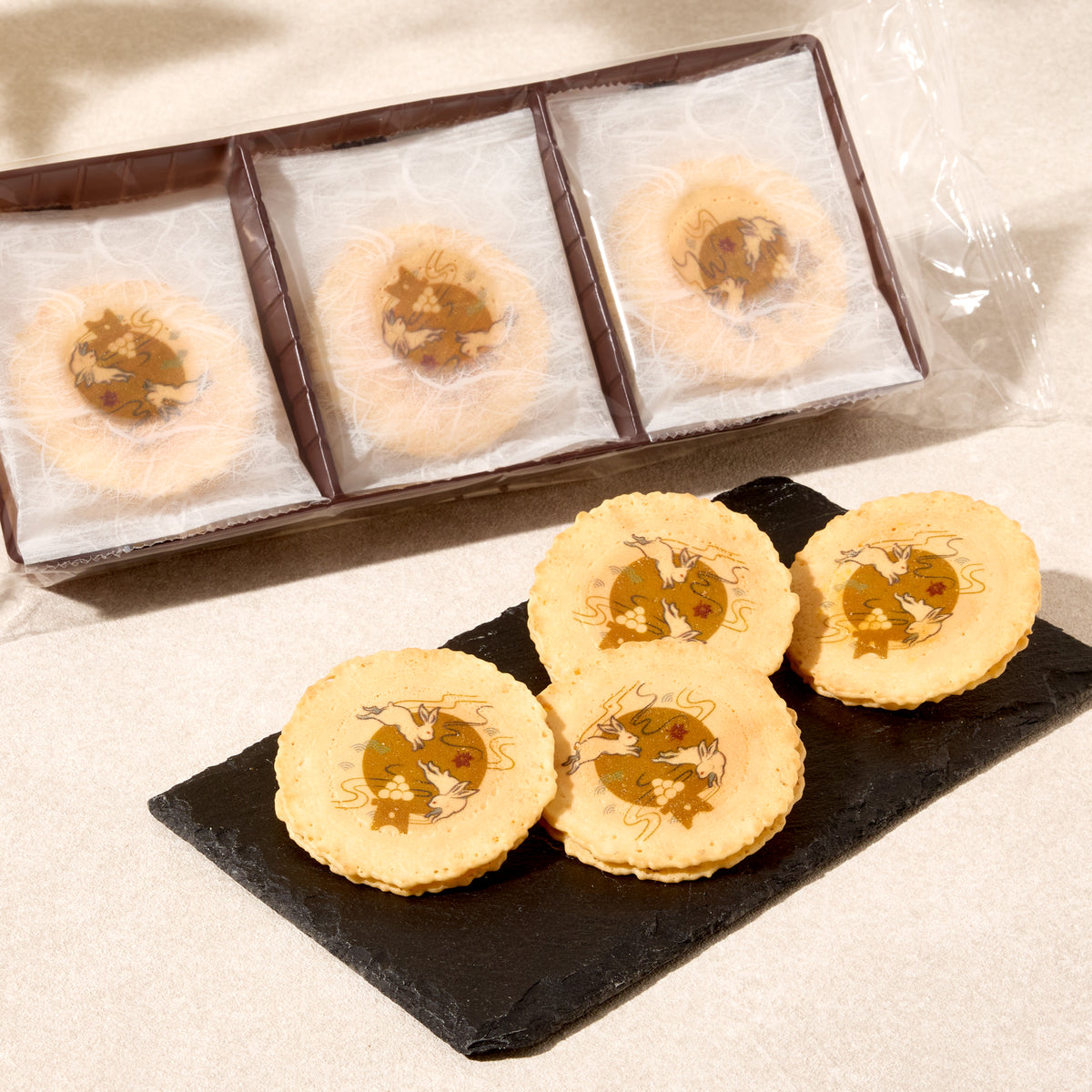 Tsukimi Lemon Cream Cookie (10 pieces set)