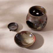 Autumn Leaves Tea Incense Burner