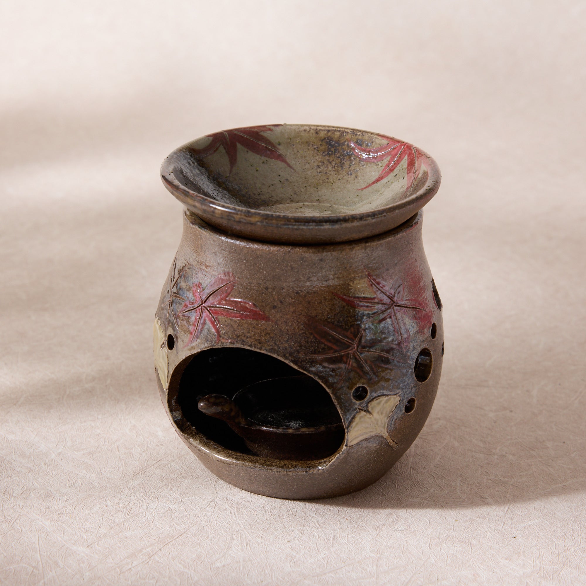 Autumn Leaves Tea Incense Burner