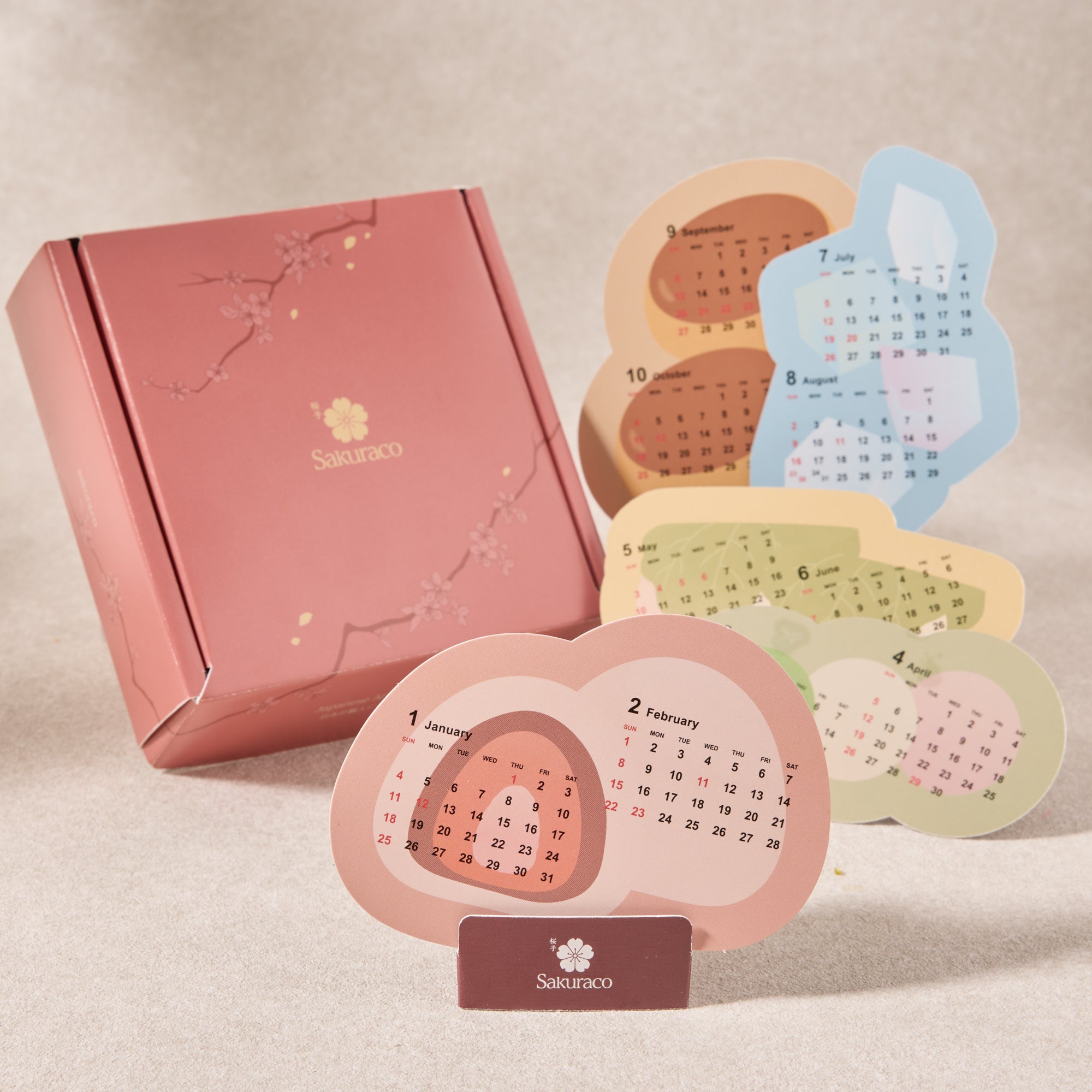 Sakuraco Wagashi Calendar