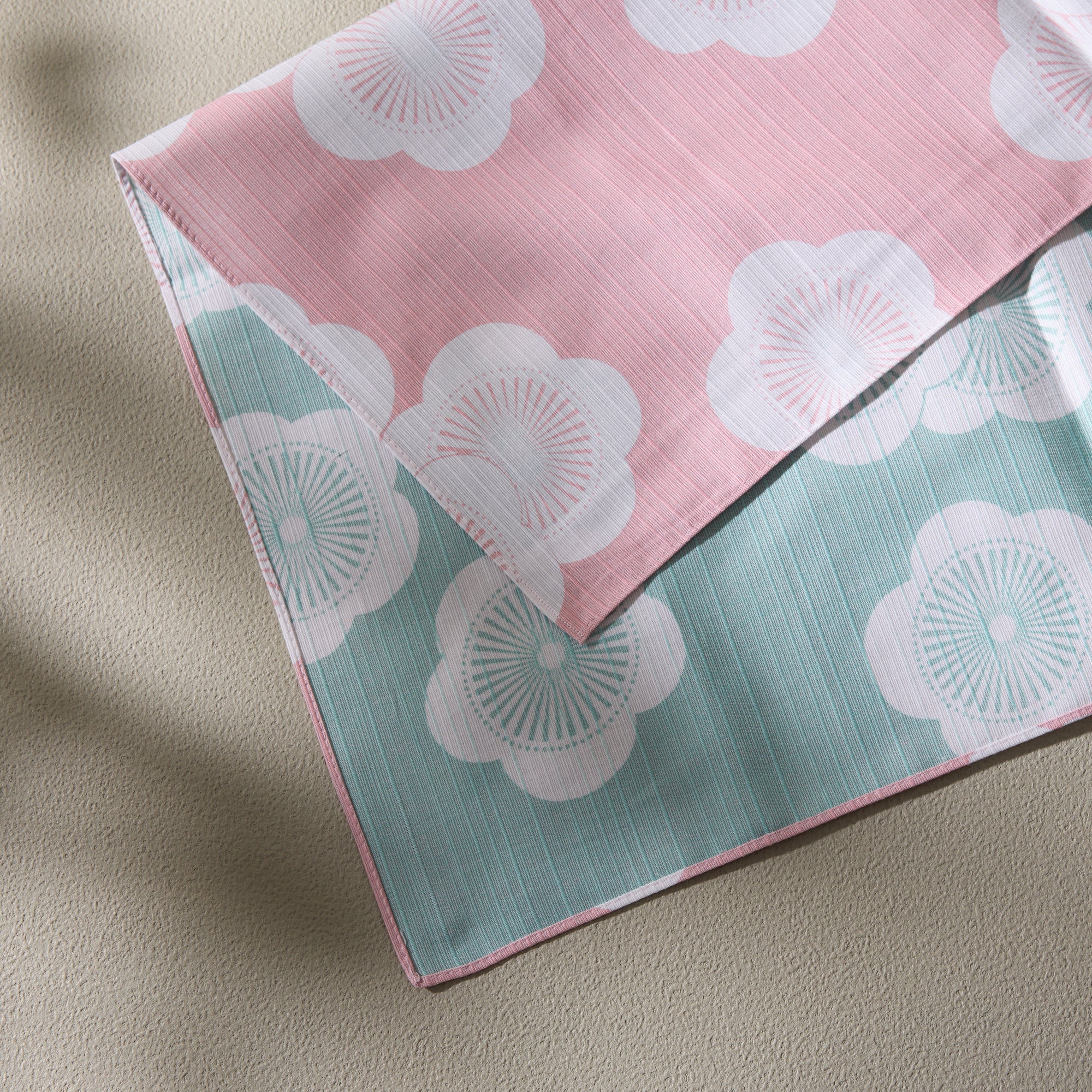 Plum Blossom Furoshiki (Pink/Blue) 5pcs set