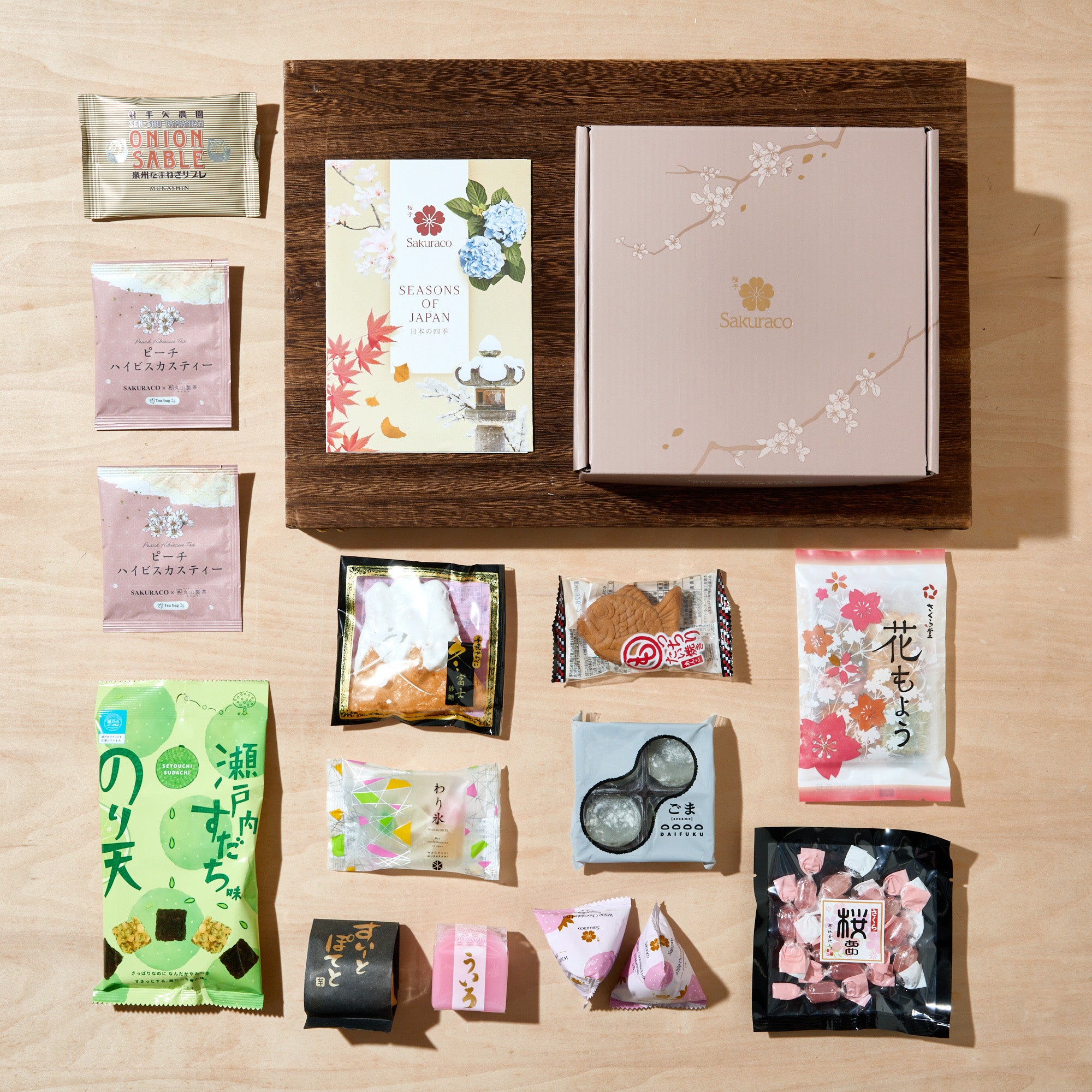 Sakuraco Tasting Box: Seasons of Japan