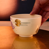 Spring Flowers & Autumn Moon Matcha Bowl