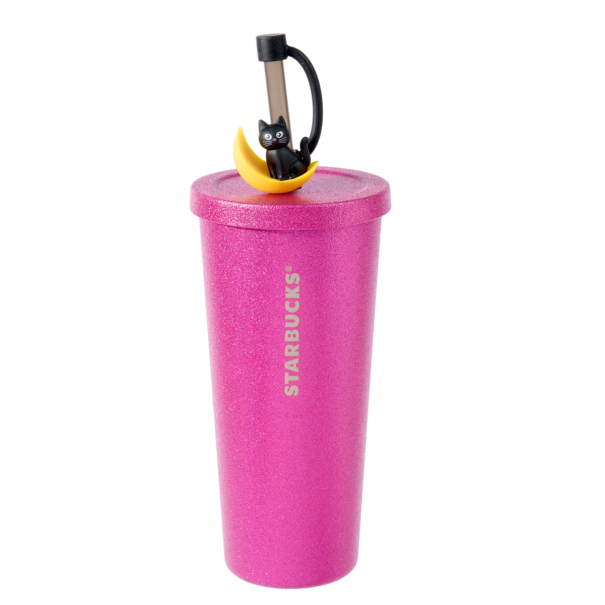 Starbucks Halloween 2026 Stainless Steel Tumbler Moon Cat Pink