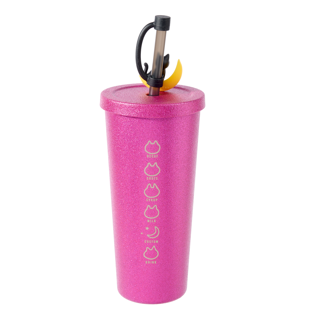 Starbucks Halloween 2026 Stainless Steel Tumbler Moon Cat Pink